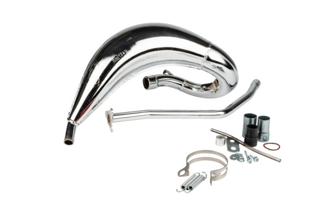 Avgassystem Voca Cross Chromed 50/70cc Rieju MRT
