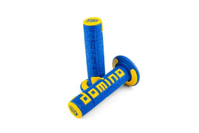 Grips Off Road Domino A360 blå / gul