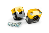 Handlebar Clamps 28mm KRM black / or