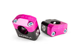 Handlebar Clamps 28mm KRM black / pink