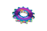 Front Sprocket 13 teeth 420 MotoForce Racing AM6 Neochrome