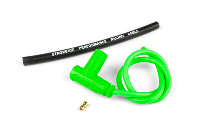 Tändstiftkabel med hatt Stage6 Grön
