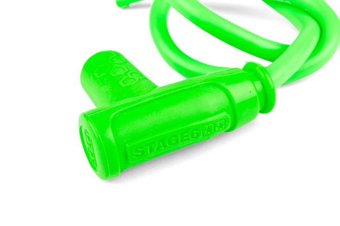Tändstiftkabel med hatt Stage6 Grön