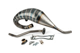 Exhaust Stage6 R/T 70 - 80 high-mount Derbi Black / Orange