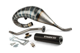 Exhaust Stage6 R/T 70 - 80 high-mount Derbi Black