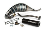 Exhaust Stage6 R/T 70 - 80 high-mount Derbi Black