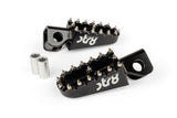 Footpegs Derbi STR8 CNC Black (Set)