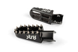 Footpegs Derbi STR8 CNC Black (Set)