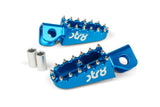 Footpegs Derbi STR8 CNC Blue (Set)