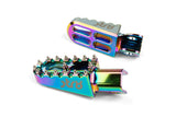 Footpegs Derbi STR8 CNC Neochrome (set)