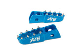 Passenger Footpegs Derbi STR8 CNC Blue (Set)