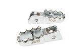 Passenger Footpegs Derbi STR8 CNC Grooves (set)