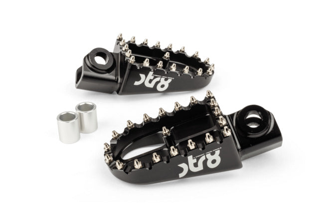 Fotsteg Rieju MRT STR8 CNC Svart (Set)