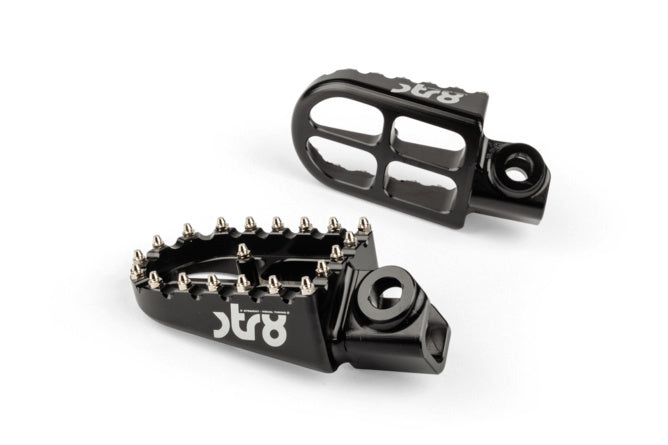 Fotsteg Rieju MRT STR8 CNC Svart (Set)