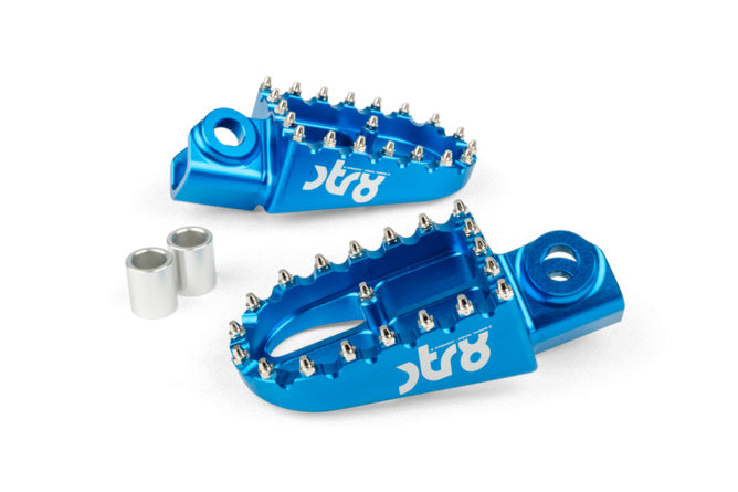 Fotpinnar Rieju MRT STR8 CNC Blå (Set)