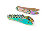 Passenger Footpegs Rieju MRT STR8 CNC Neochrome (set)