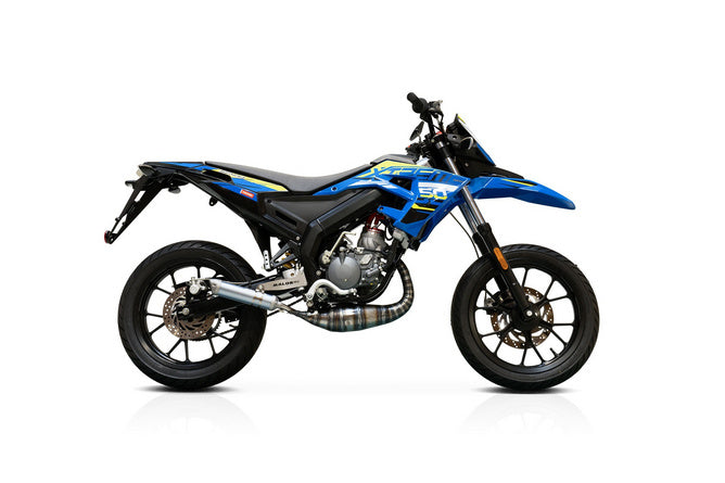 Avgassystem Malossi Supermoto MHR 100 Derbi