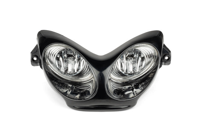 Twin Headlight Yamaha Aerox CAR-GLAS svart
