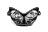 Twin Headlight Yamaha Aerox CAR-GLAS black