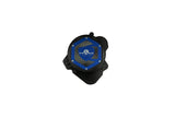 Ignition Cover KRM Derbi dark blue double-sided