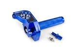 Quick Action Throttle MotoForce Racing CNC Aluminium Blue