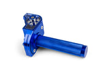 Quick Action Throttle MotoForce Racing CNC Aluminium Blue