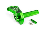 Quick Action Throttle MotoForce Racing CNC Aluminium Green