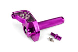 Quick Action Throttle CNC Aluminium MotoForce Racing Purple