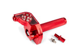 Quick Action Throttle MotoForce Racing CNC Aluminium Red