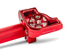 Quick Action Throttle MotoForce Racing CNC Aluminium Red