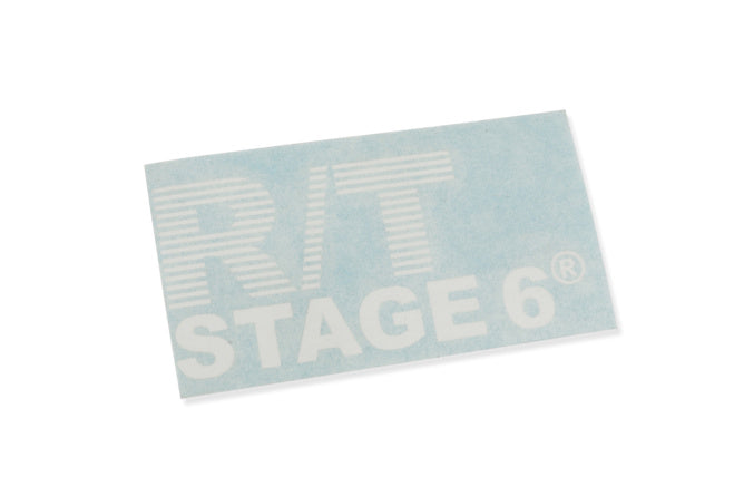 Sticker Stage6 R/T Stripes 70x35mm Vit