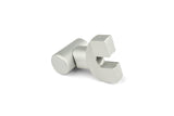 Brake Cable Adjuster M6 aluminium silver