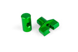 Brake Cable Adjuster M6 aluminium green