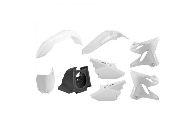 Fairing Kit Polisport Restyle vit / svart Yamaha YZ 125 / 250