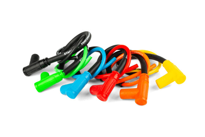 Tändstiftkabel med hatt Stage6 Grön