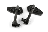 Mirror Set for handlebar ends aluminum black