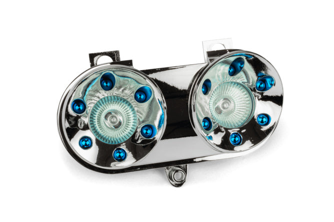 Dubbelstrålkastare Yamaha Spy Chrome