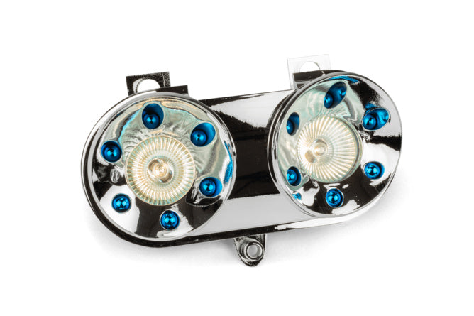 Dubbelstrålkastare Yamaha Spy Chrome