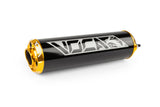 Silencer Voca Alu CNC black / gold