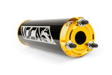Silencer Voca Alu CNC black / gold