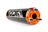 Silencer Voca Alu CNC black / orange