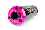 Silencer Voca Alu CNC black / pink