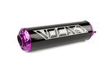 Silencer Voca Alu CNC black / purple