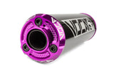 Silencer Voca Alu CNC black / purple