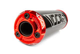 Silencer Voca Alu CNC black / red