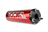 Silencer Voca Alu CNC red / black