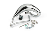 Exhaust Voca Cross Chromed 50/70cc Fantic XM