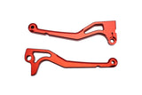 Brake Lever Set CNC red Yamaha BWu0027s / Slider after 2004