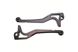 Brake Lever Set CNC black Yamaha Aerox / Nitro before 2012