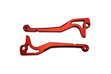 Brake Lever Set CNC red Yamaha Aerox / Nitro before 2012